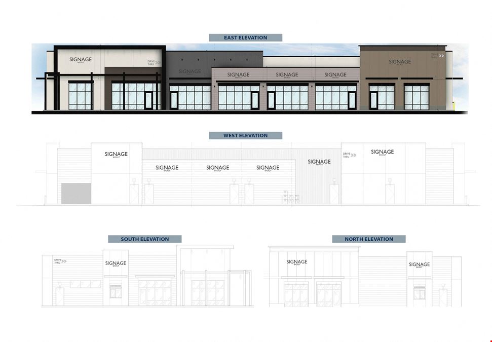 New Construction Retail Center – Shadow Anchored by Walmart