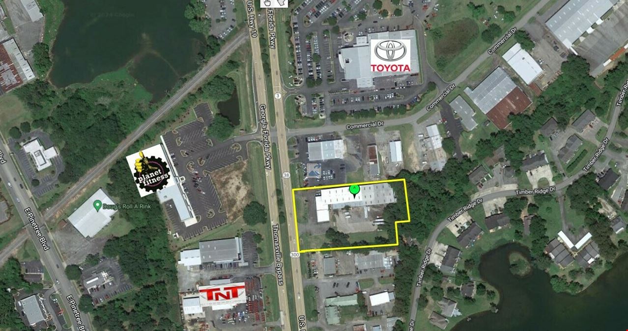 Busy Corridor Office, Warehouse & Land