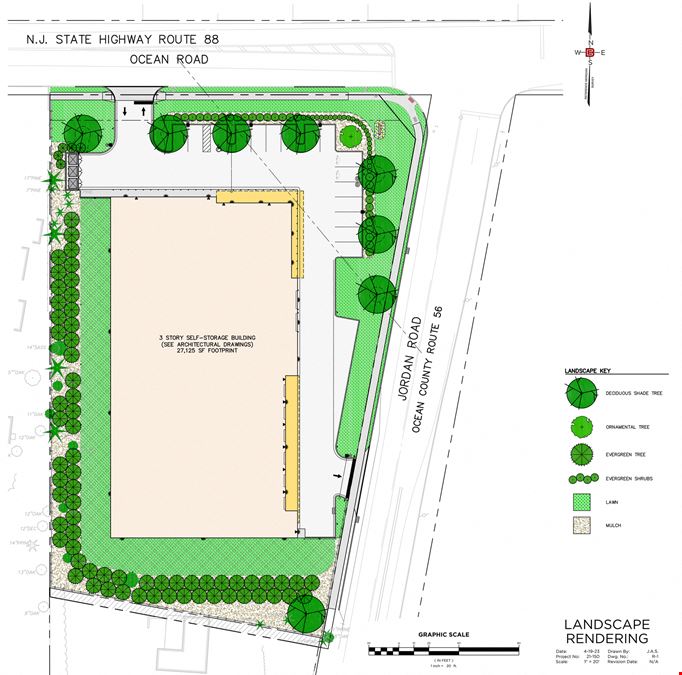 Proposed ±81,375 GSF Self-Storage Facility