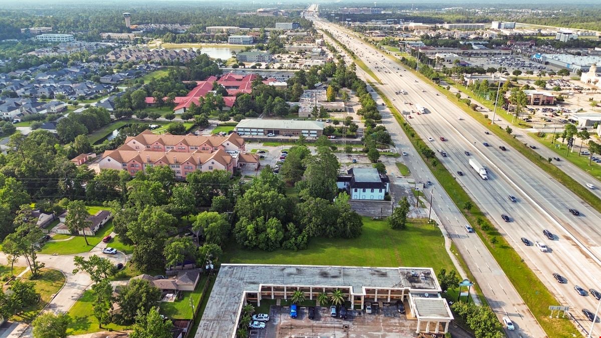 1.5 Acres with Prime I-45 Frontage – Exceptional Visibility & Access