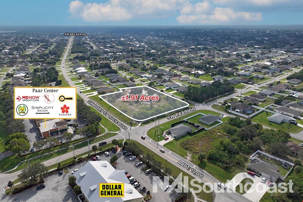 1.91 Acres for Commercial Development