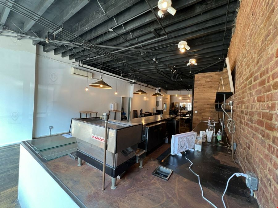 1,800 SF | 631 Wilson Avenue | Built Out Restaurant For Lease With Large Backyard