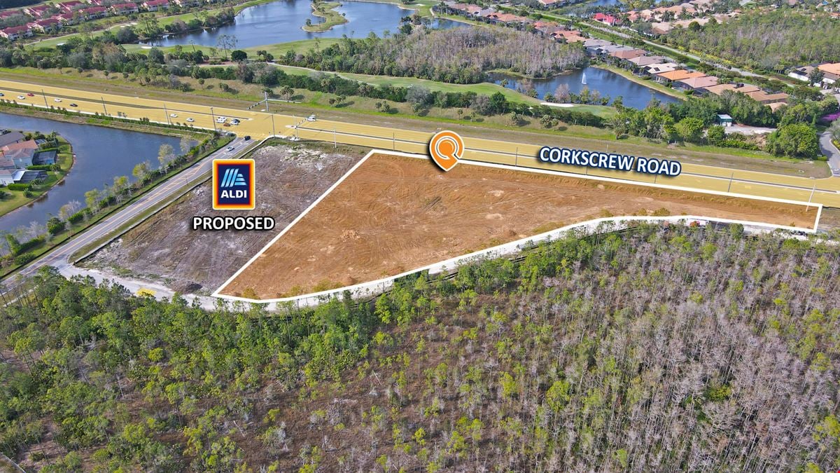 Estero Retail Pad Adjacent to Future ALDI