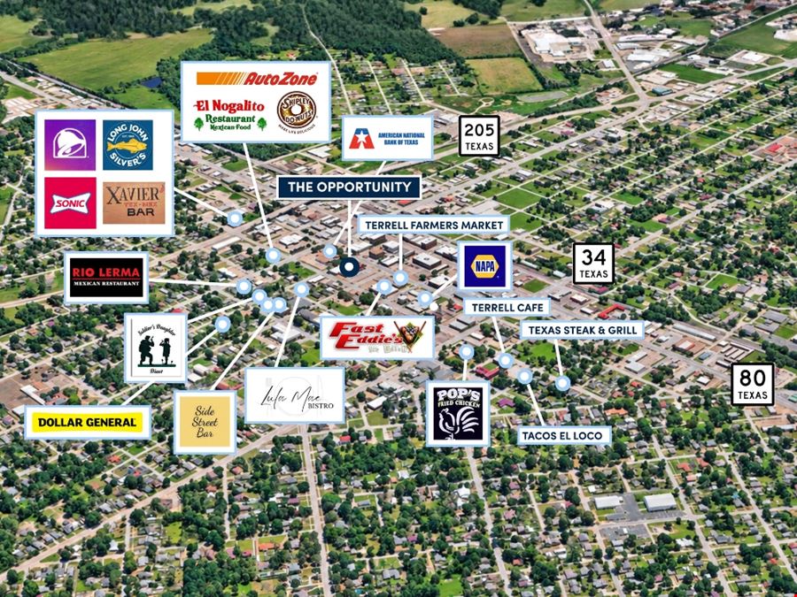 200 E Nash Terrell TX - Office/Retail for Lease