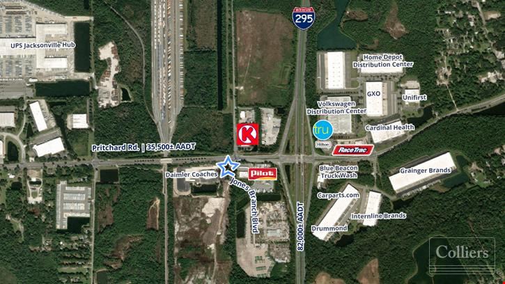 .94± AC Parcel on  Pritchard Road at I-295