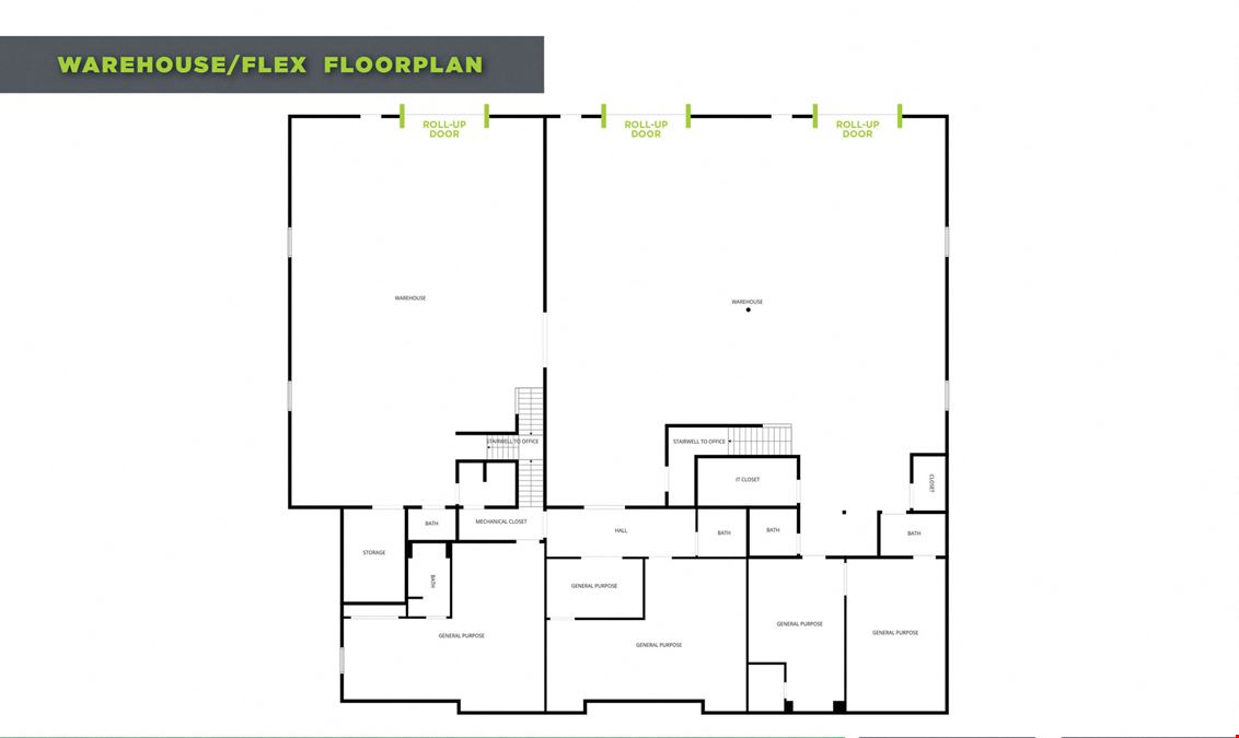 QUALITY MERIDIAN INDUSTRIAL FLEX BUILDING FOR SALE