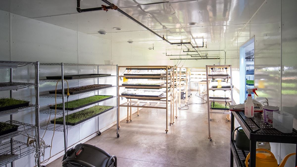 Industrial Space w/ Overhead Doors & Mezzanine