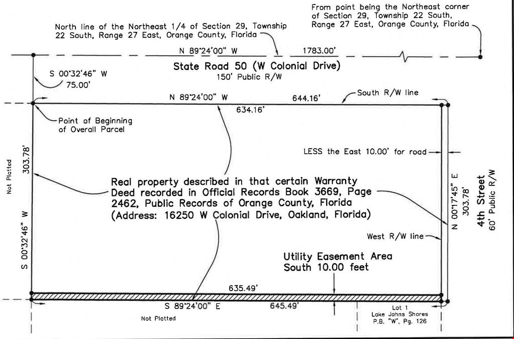 SR 50 4.41 Acre Retail/Development Parcel