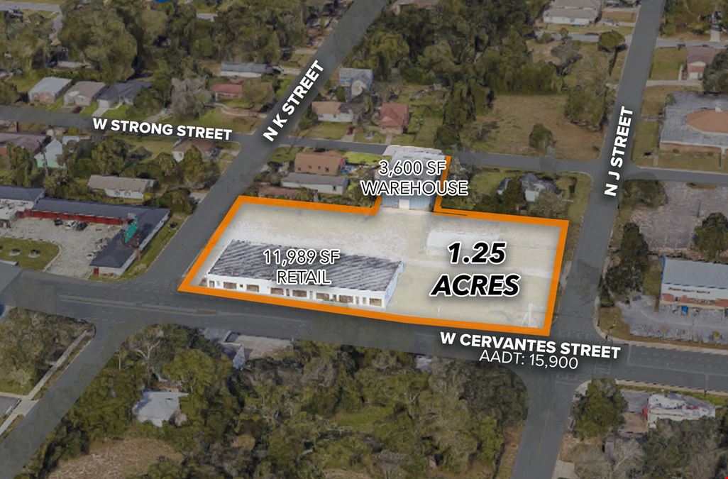 Retail & Warehouse Buildings on 1.25 acres
