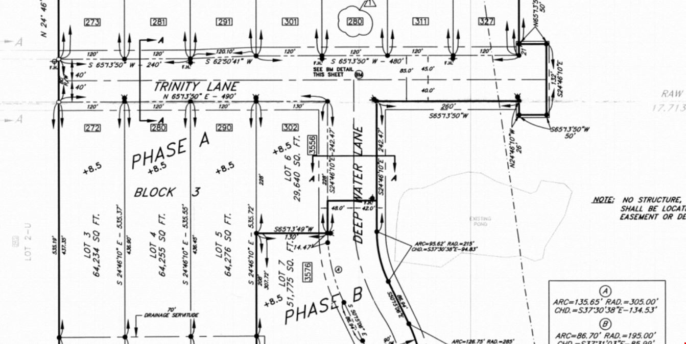 Lot just North of Hwy 90 in Houma-Thibodaux MSA