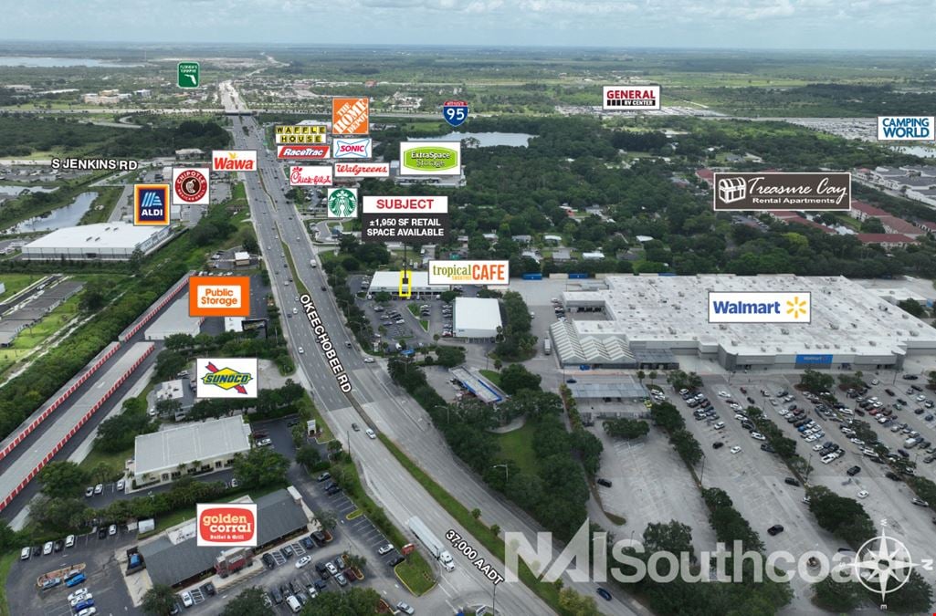 ±1,950 Retail Space - Ft. Pierce Plaza