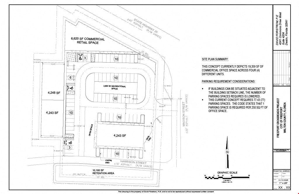 2.09± Acre C-2 Hard Corner | Hwy 20 Freeport
