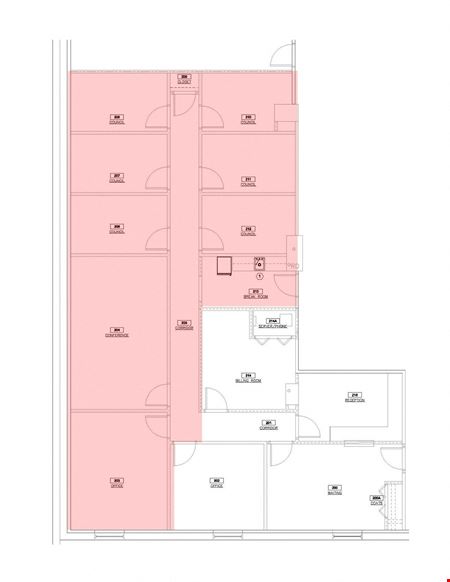 Preview of Office space for Rent at 6031 Broad St