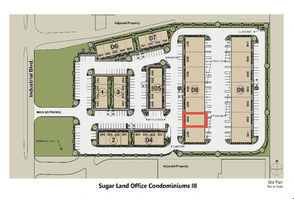 202 Industrial Blvd #806 Flex Warehouse