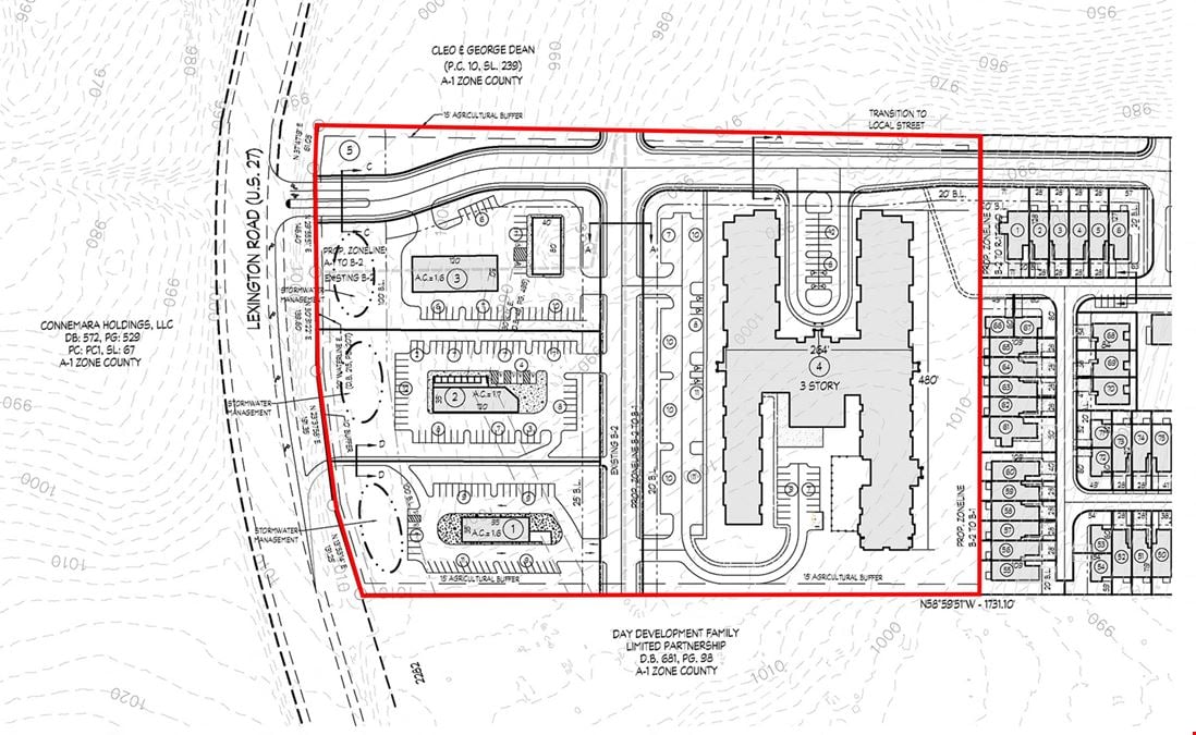 +/-1-15 AC Commercial Lots