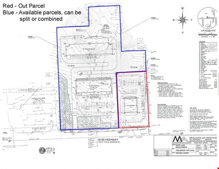 8.20 Acres M-59 - East of Bogie Lake Road - White Lake Township
