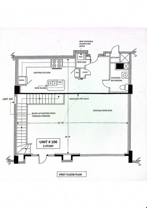 Two City Plaza: Retail/Office Live/Work Suite