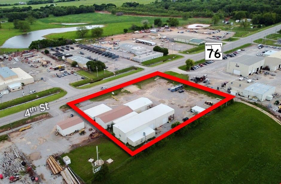 +/-14,500 SF Crane-Service Office Warehouse on +/-2 Acres Fenced