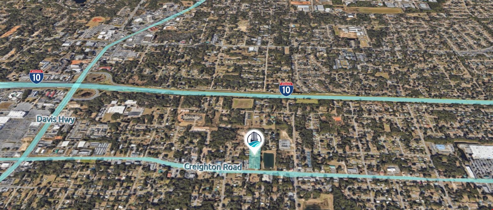 1616 Creighton Road | 0.6-1.3 Acres Ground Lease