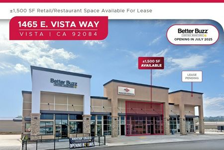 Preview of commercial space at 1465 East Vista Way