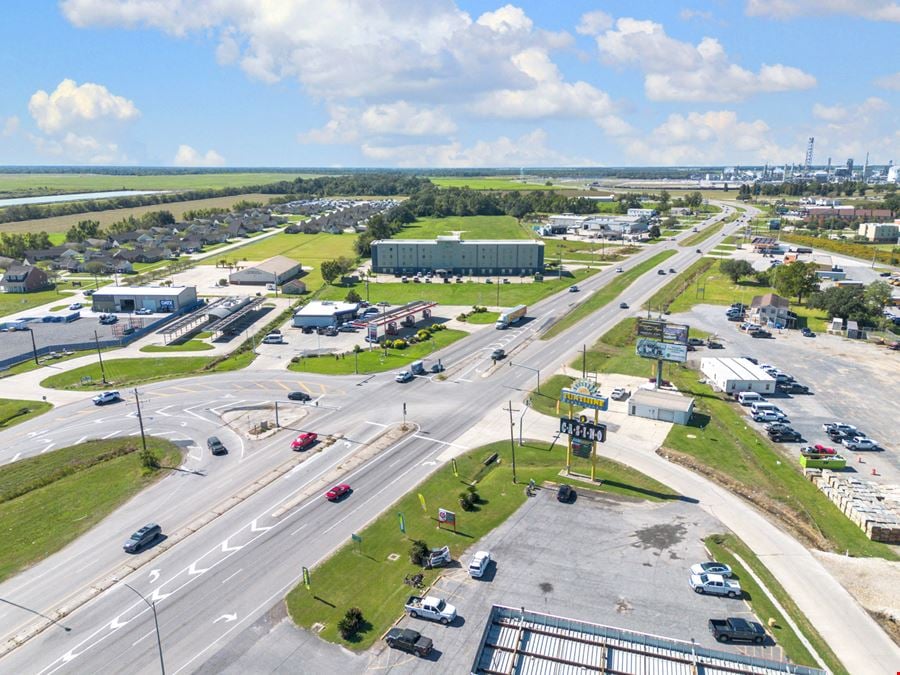Former Sonic Drive-In with 1 Acre of Concrete Near Major Plants