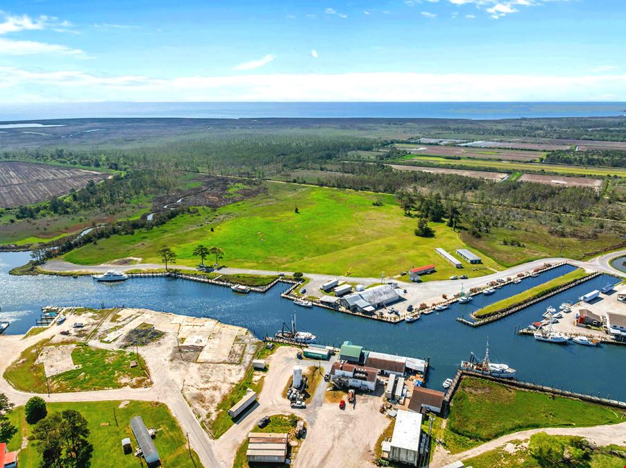 55 +/- Acre Waterfront Development Site & Marina - Engelhard NC