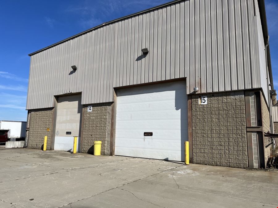 Industrial Building with Overhead Cranes