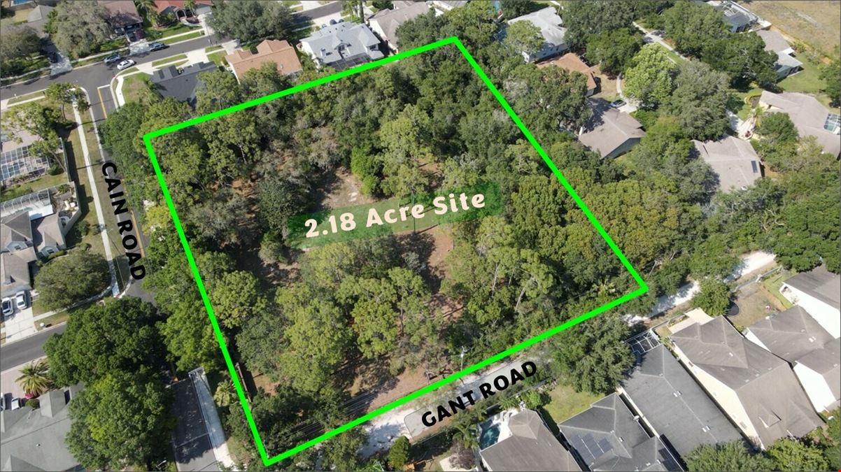 2.18 AC :: Residential land for development ::  Citrus Park/ Carrollwood