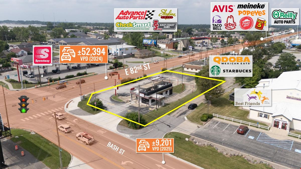 REIT Sale | Former Checkers | 61K VPD | $124K HH Income | 2 Drive Thrus