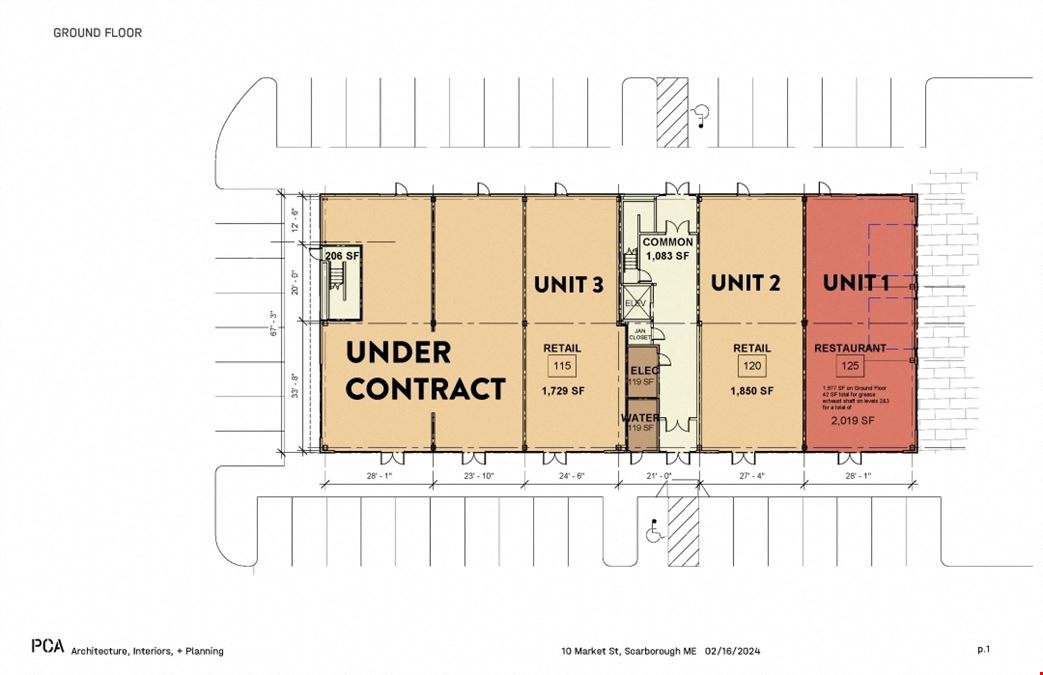 First-Floor Retail (Unit 1)