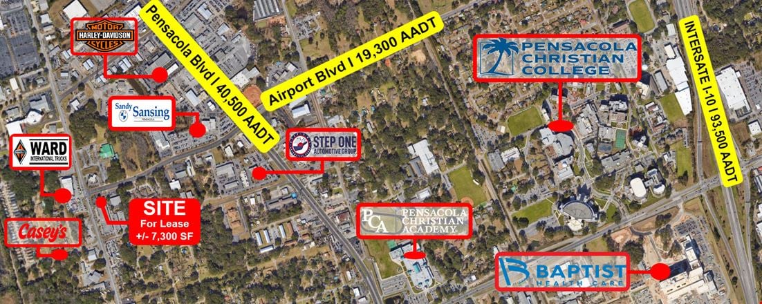 Preview of Retail space for Rent at 275 W Airport Blvd