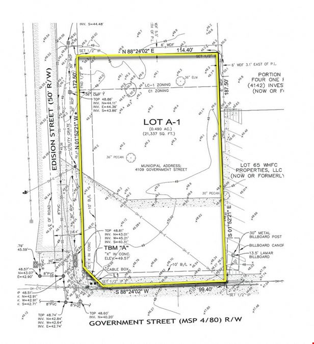 ˜ 0.5 Acre Tract w. 100' Frontage