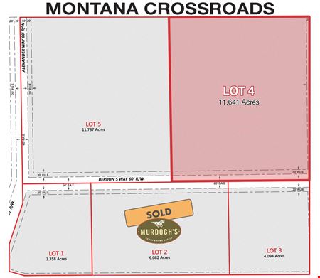Preview of VacantLand space for Sale at 10726 U.S. 287