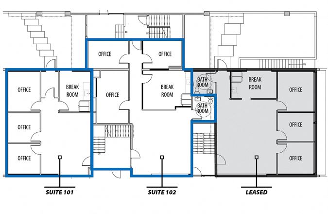 Preview of Office space for Rent at 1522 N Washington St