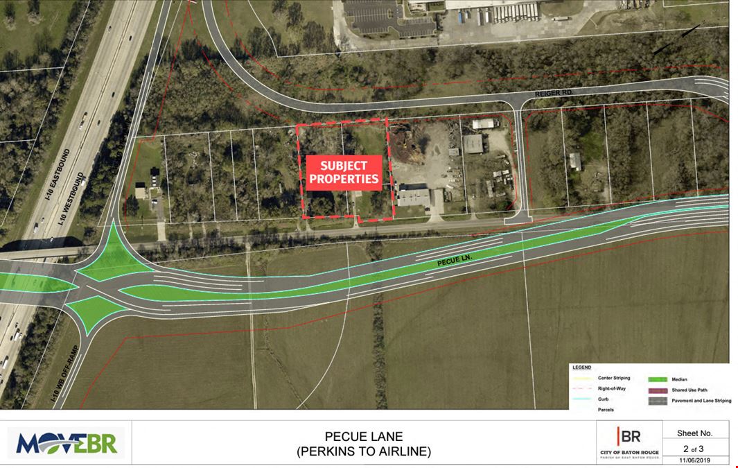 Development Lots with Direct Access to Upcoming I-10 Exit at Pecue Lane