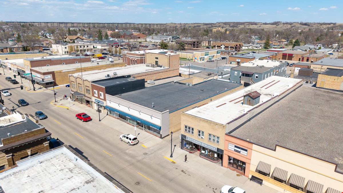 Prime Downtown Valley City | 75' Central Ave Frontage | Drive-Thru | Flexible Retail/Commercial