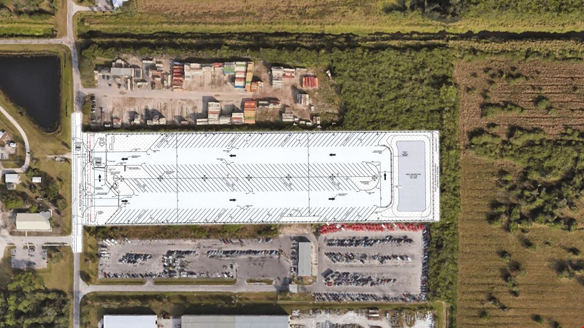 Proposed Truck and Trailer Parking Development Near I-95