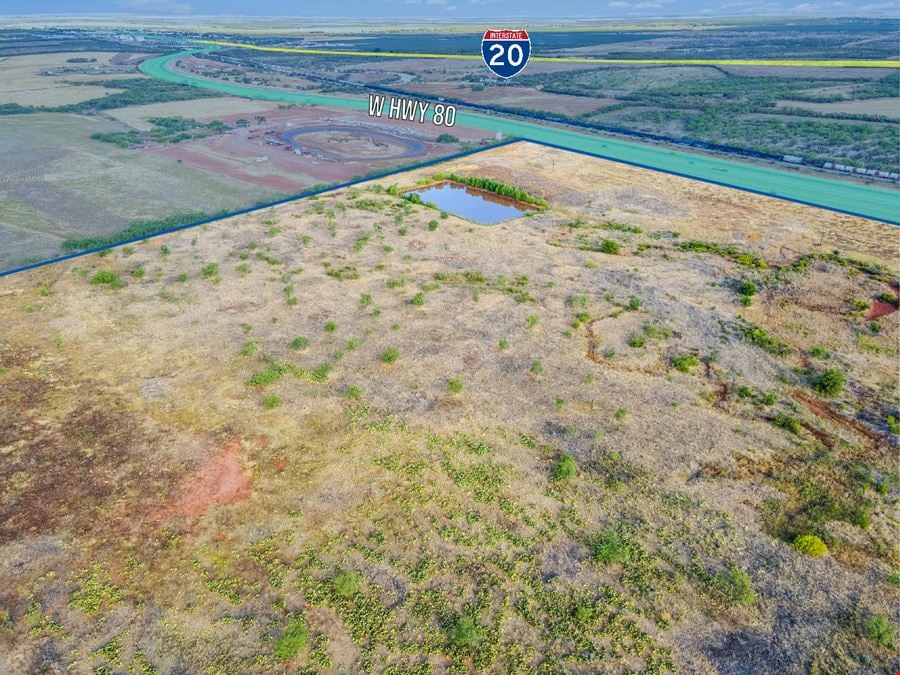 41.95 Acres on Hwy 80 for Sale, Lease, or Build to Suit