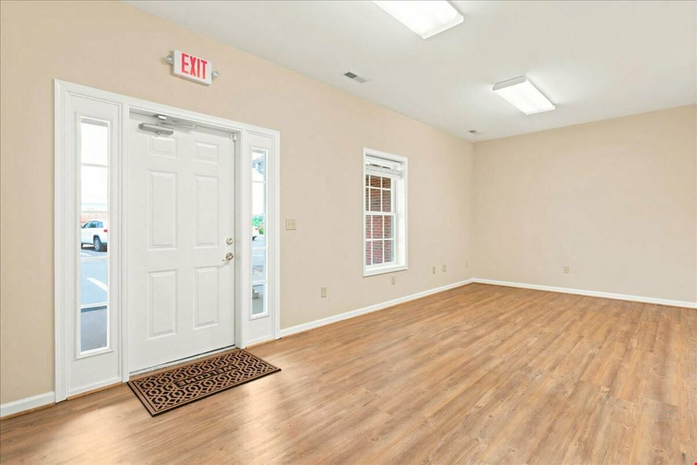 UPDATED PROFESSIONAL OFFICE SUITE IN THE HEART OF FISHERSVILLE