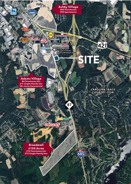 Preview of VacantLand space for Sale at 0 NC 87
