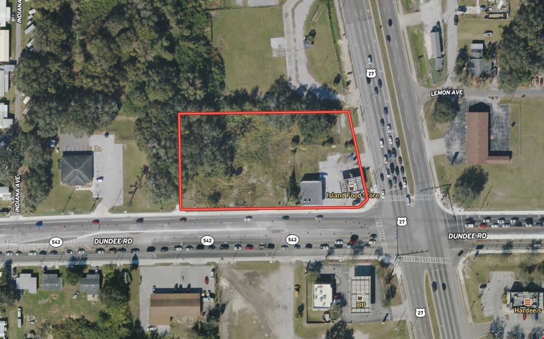 2 AC Lighted Corner on Hwy 27