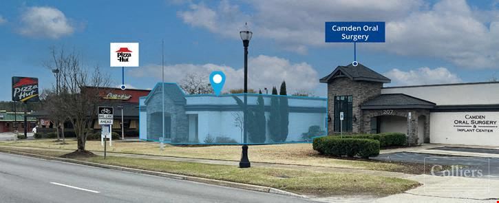 ±3,640 SF Office/Retail Opportunity in Downtown Camden, SC