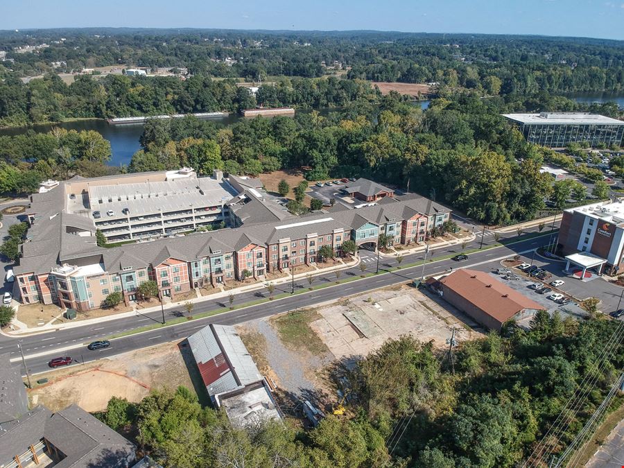 Prime Riverfront District Land + Building