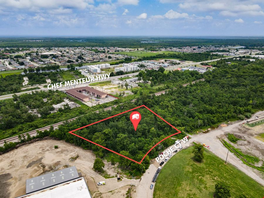 Industrial-Zoned Lot near NASA Facility in Michoud