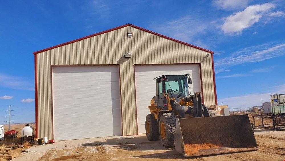 3,200 Sq Ft. Shop On +/-9.85 Acres. Fenced & Stabilized