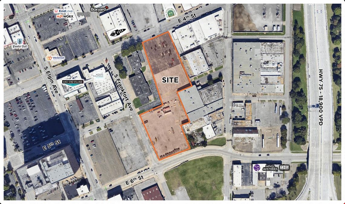 520 East 4th Street & 500 East 5th Street - Land