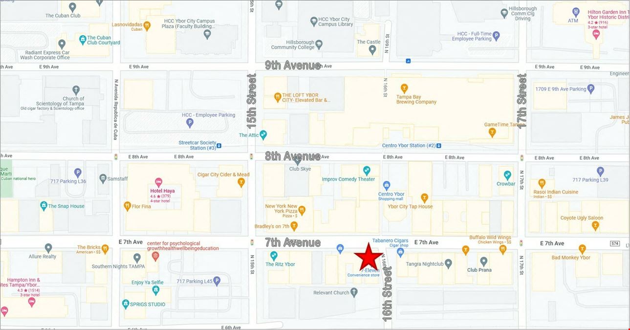 Anchor tenant: 7-Eleven, Ybor City