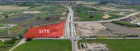 Preview of VacantLand space for Sale at NWC Blue Mound Rd & Wagley Robertson Rd