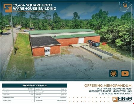 Preview of Industrial space for Rent at 2110 Vandivere Rd