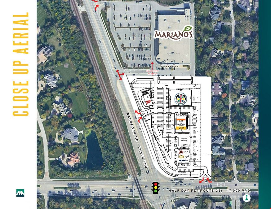 Waukegan Road & Half Day Road